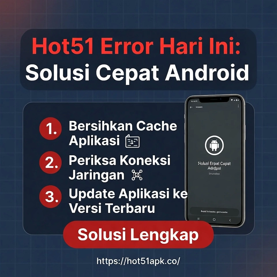 Hot51 Error Hari Ini Cara Mengatasi Tidak Bisa Dibuka